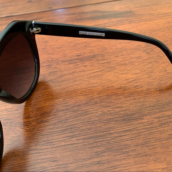 Kam Dhillon Sunglasses, style Coco Black, Hard Case & Lens Cloth Included. - Picture 6 of 10